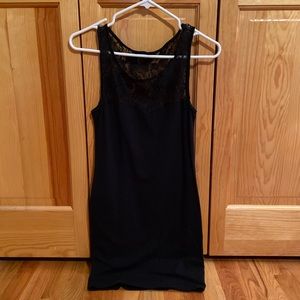 Forever XXI tight black dress